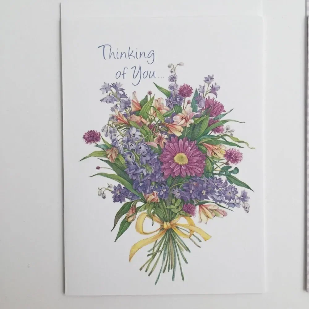 Vintage Current Birthday Cards Bundle/Lot 8 Floral Design Printed in the USA